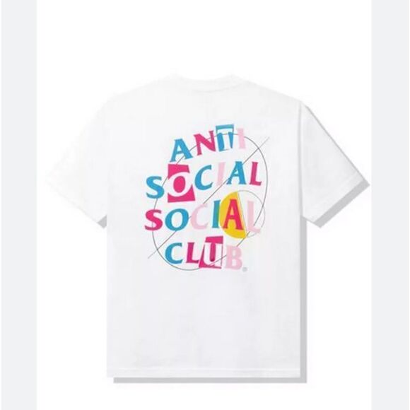 Anti Social Social Club Mood Bored Tee White size XL - Picture 2 of 6